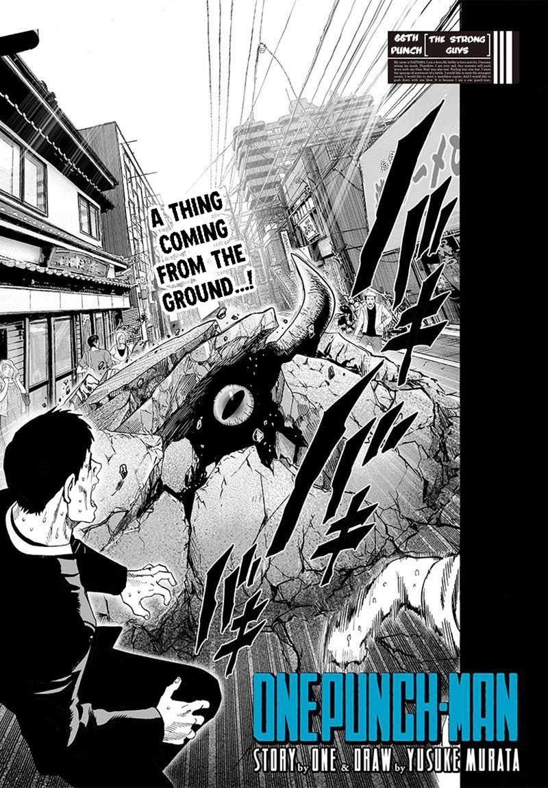 Onepunch-Man Chapter 66 page 1 - Chapter 66: The Strong Guys