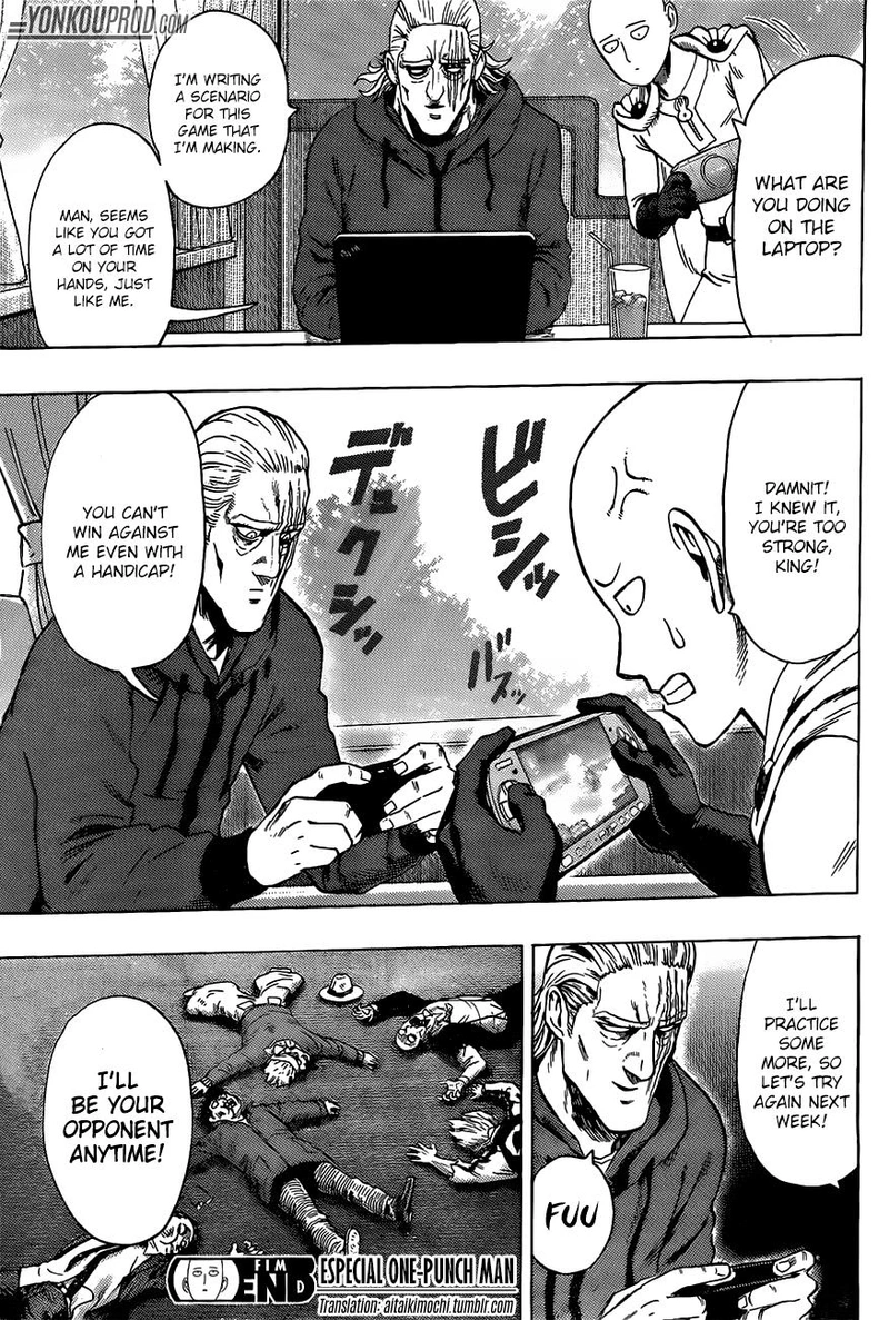 Onepunch-Man Chapter 67.5 page 18 - Chapter 67.5: King's Weekend-like Weekday | Volume 12 Extras