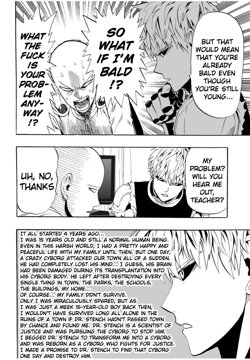 Onepunch-Man Chapter 7 page 4 - Chapter 7: Mysterious Raid