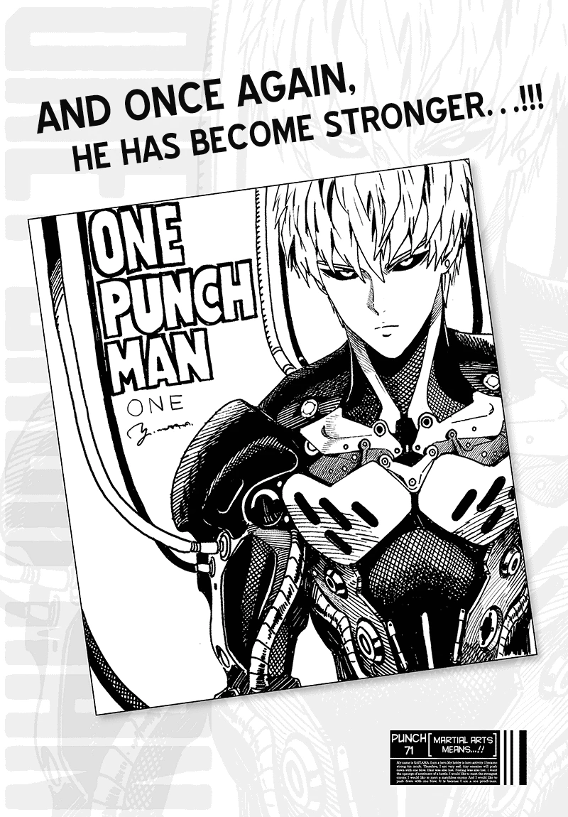 Onepunch-Man Chapter 71 page 1 - Chapter 71: Martial Arts Means...!!