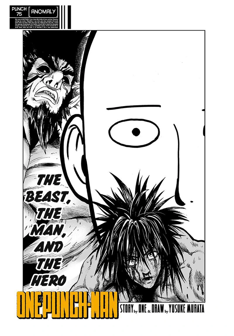 Onepunch-Man Chapter 75 page 1 - Chapter 75: Foul