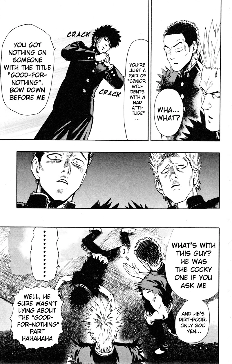 Onepunch-Man Chapter 8.5 page 13 - Chapter 8.5: 200 Yen | Volume 1 Extras