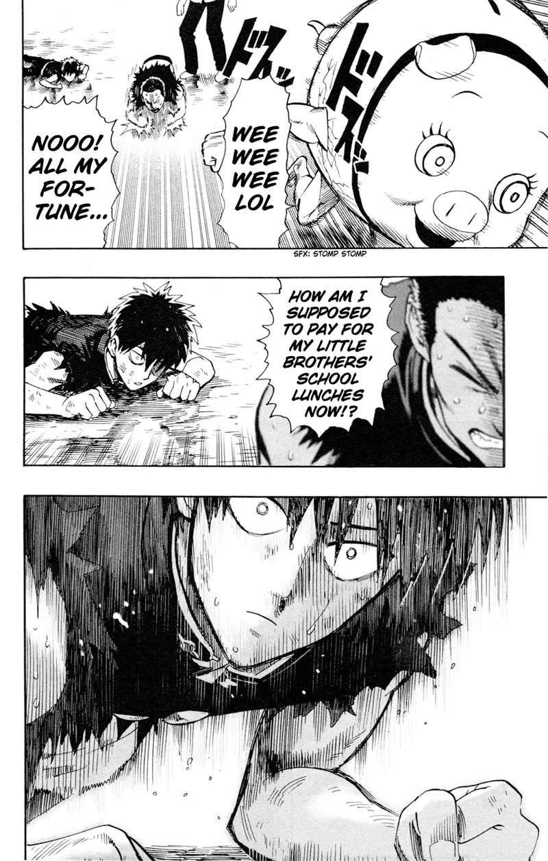 Onepunch-Man Chapter 8.5 page 16 - Chapter 8.5: 200 Yen | Volume 1 Extras