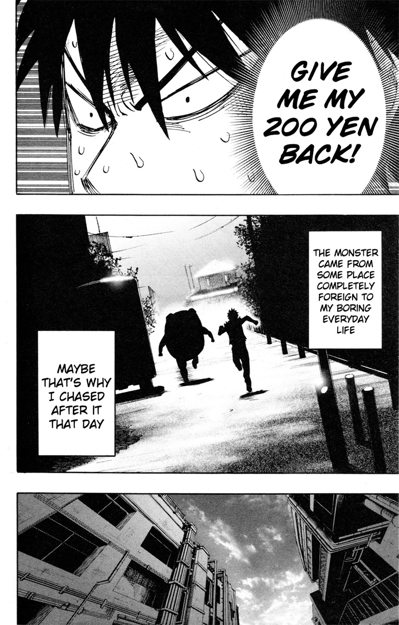 Onepunch-Man Chapter 8.5 page 18 - Chapter 8.5: 200 Yen | Volume 1 Extras