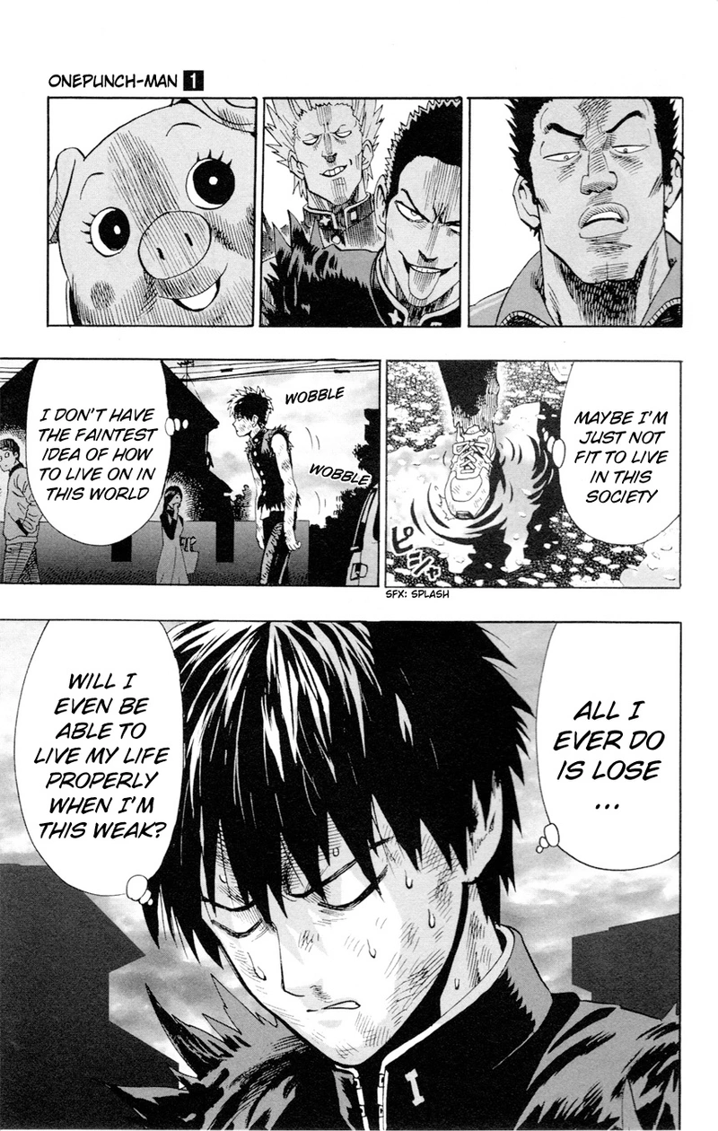 Onepunch-Man Chapter 8.5 page 21 - Chapter 8.5: 200 Yen | Volume 1 Extras
