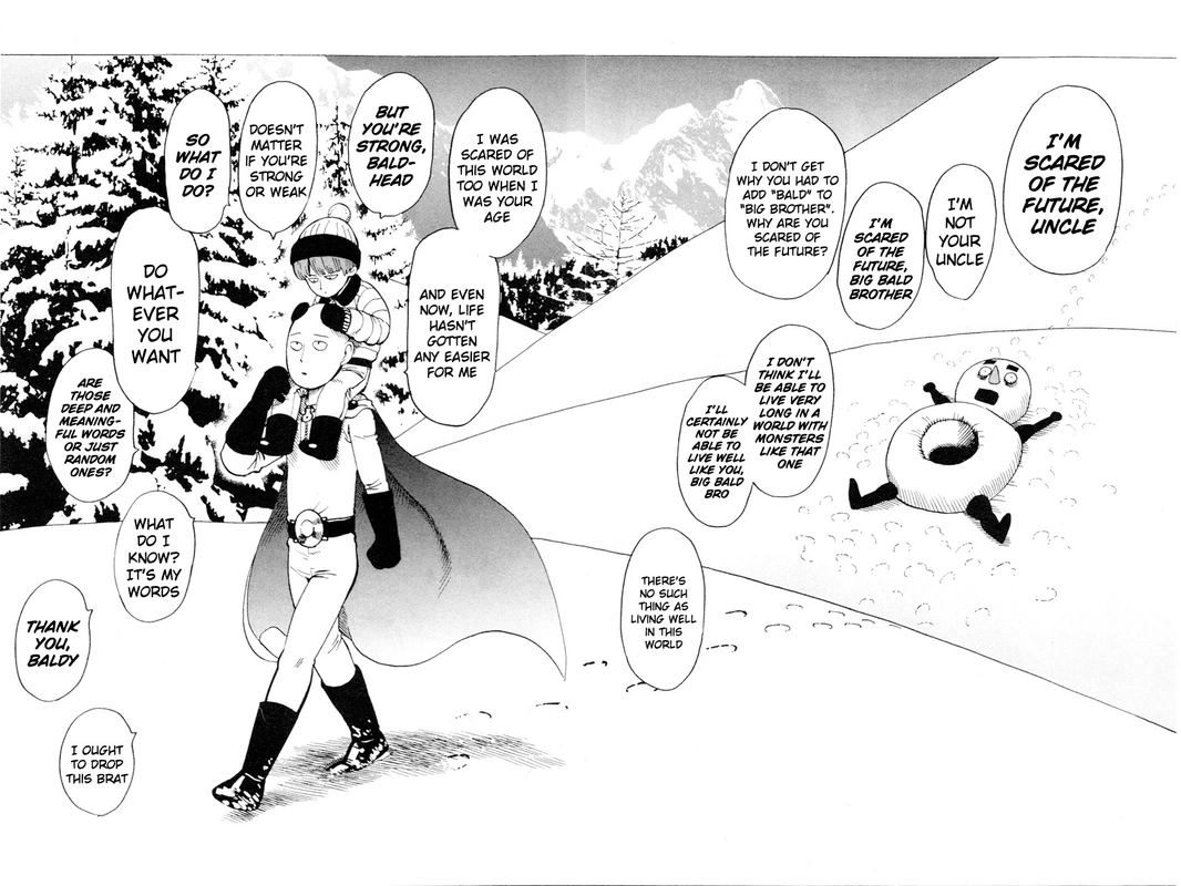 Onepunch-Man Chapter 8.5 page 22 - Chapter 8.5: 200 Yen | Volume 1 Extras
