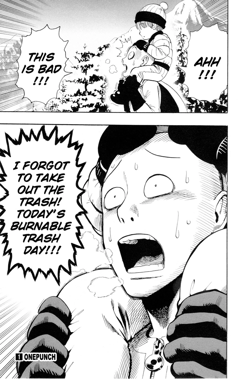 Onepunch-Man Chapter 8.5 page 24 - Chapter 8.5: 200 Yen | Volume 1 Extras
