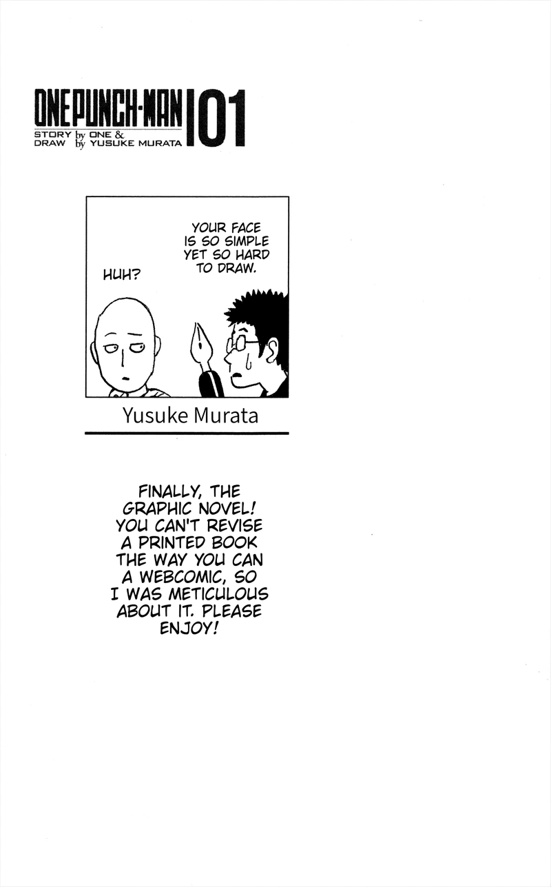 Onepunch-Man Chapter 8.5 page 28 - Chapter 8.5: 200 Yen | Volume 1 Extras
