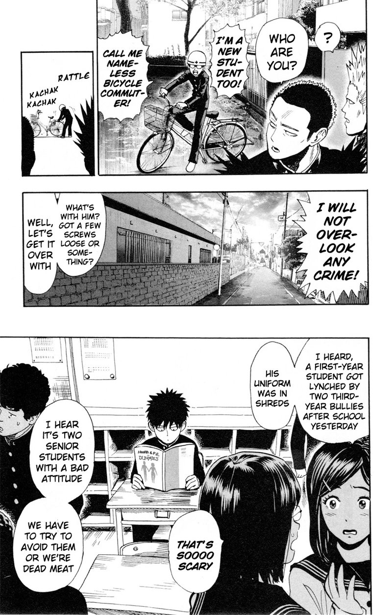 Onepunch-Man Chapter 8.5 page 5 - Chapter 8.5: 200 Yen | Volume 1 Extras