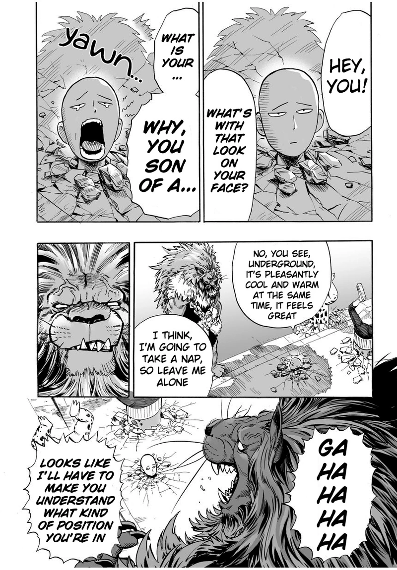 Onepunch-Man Chapter 8 page 11 - Chapter 8: You Mean This Guy?