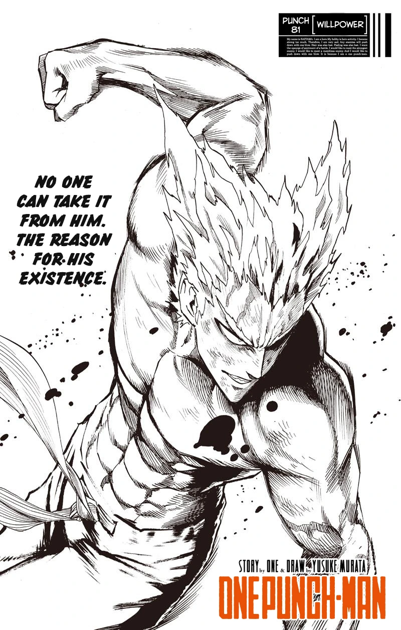 Onepunch-Man Chapter 81 page 1 - Chapter 81: Willpower