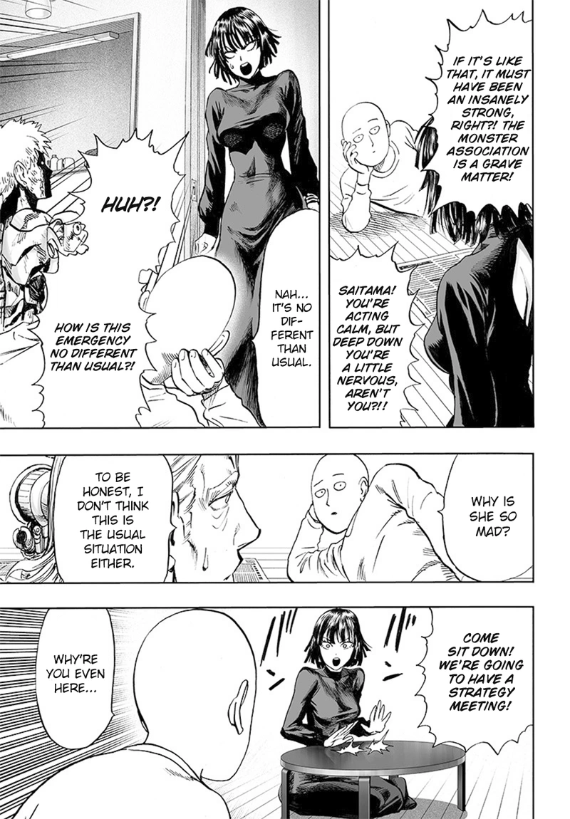 Onepunch-Man Chapter 85 page 35 - Chapter 85: Is it Because I'm Caped Baldy?