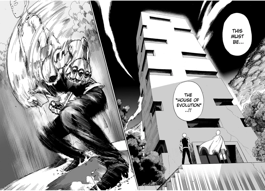 Onepunch-Man Chapter 9 page 14 - Chapter 9: House of Evolution