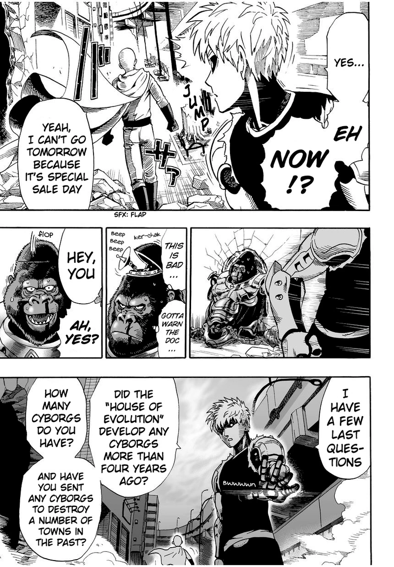 Onepunch-Man Chapter 9 page 9 - Chapter 9: House of Evolution