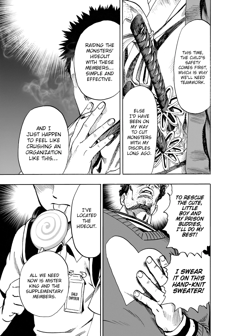 Onepunch-Man Chapter 90 page 18 - Chapter 90: Because I'm a Monster