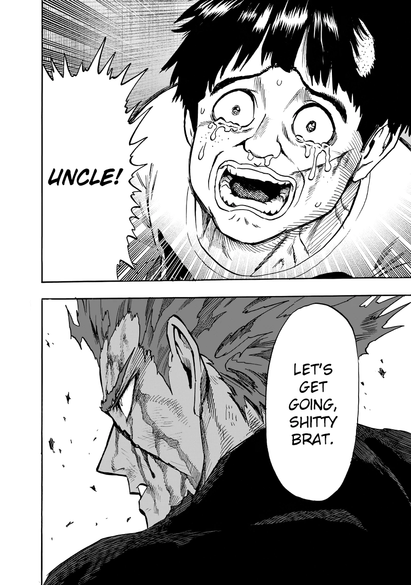 Onepunch-Man Chapter 90 page 38 - Chapter 90: Because I'm a Monster