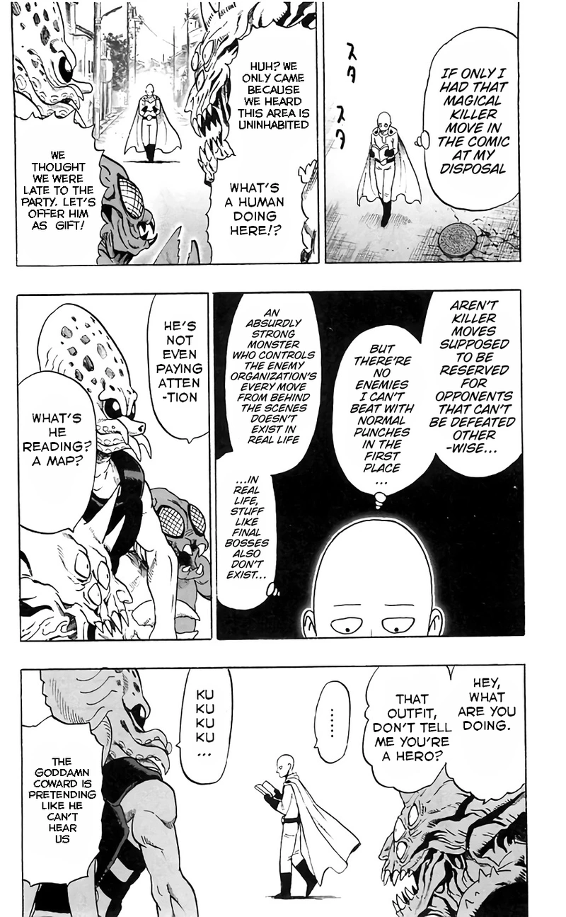 Onepunch-Man Chapter 92.5 page 4 - Chapter 92.5: Reality Punch | Volume 19 Extras
