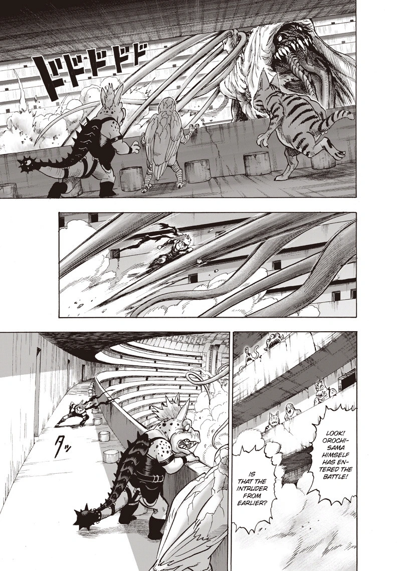 Onepunch-Man Chapter 92 page 34 - Chapter 92: Manhole