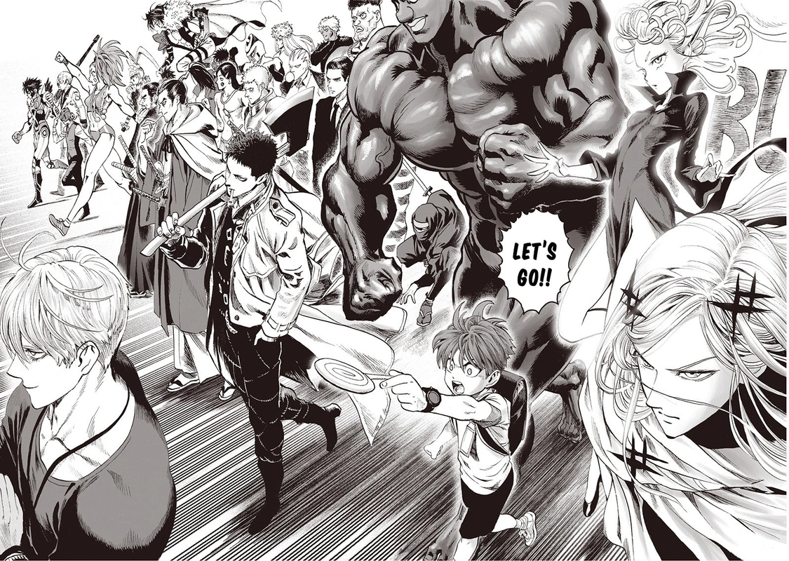 Onepunch-Man Chapter 93 page 52 - Chapter 93: Let's Go!