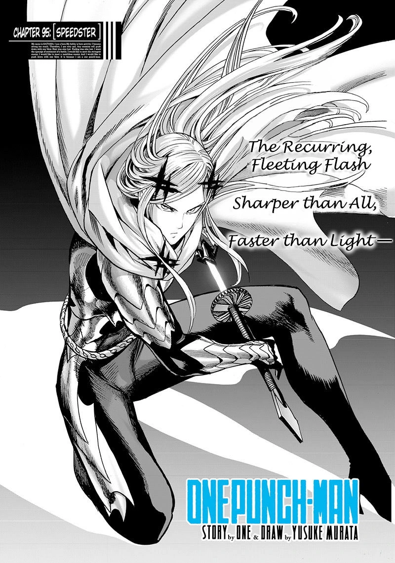 Onepunch-Man Chapter 95 page 1 - Chapter 95: Speedster