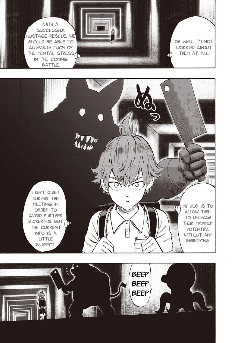 Onepunch-Man Chapter 97 page 3 - Chapter 97: Backpack