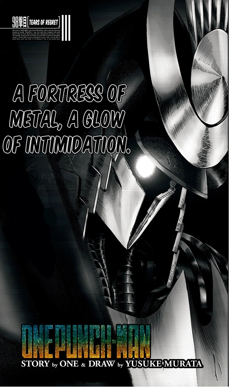 Onepunch-Man Chapter 98 page 1 - Chapter 98: Tears of Regret