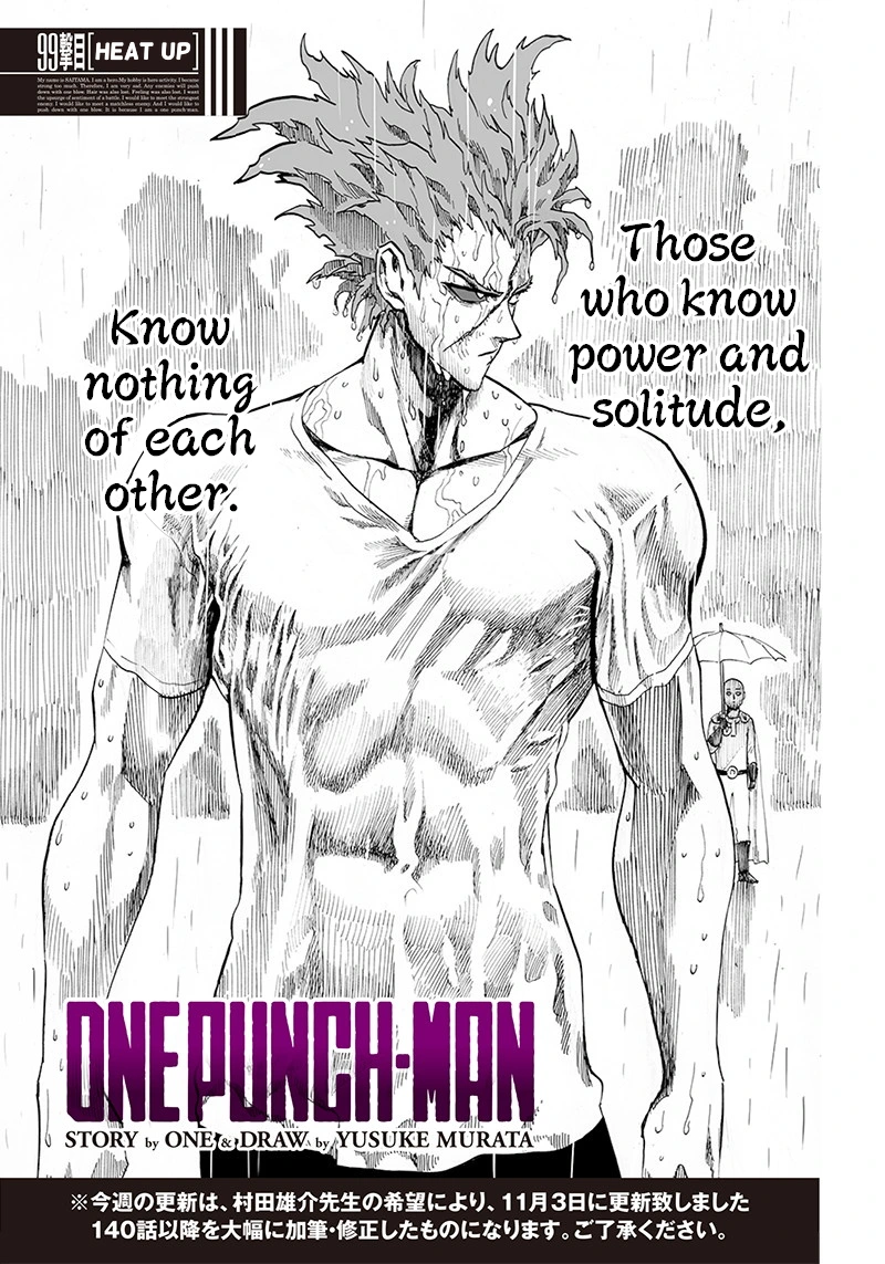 Onepunch-Man Chapter 99 page 1 - Chapter 99: Heat Up