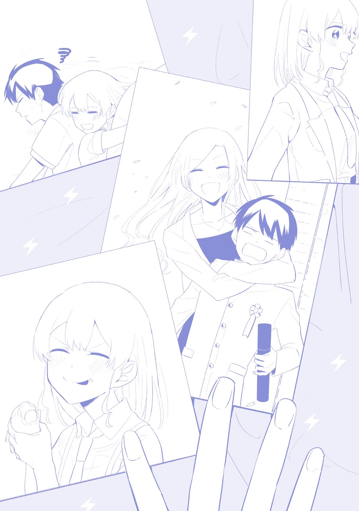 Oni futatsu Chapter 13.5 page 2 - Chapter 13.5: Extras
