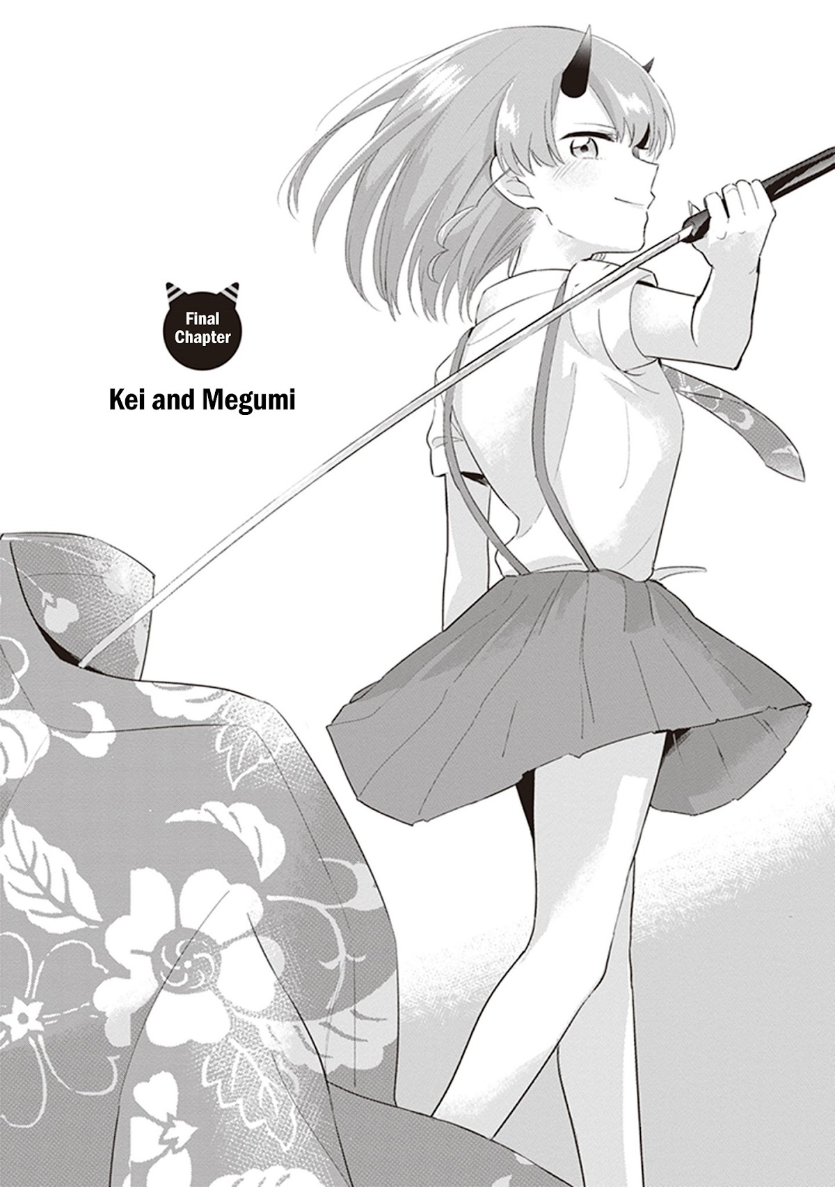 Oni futatsu Chapter 13 page 1 - Chapter 13: Kei and Megumi [END]