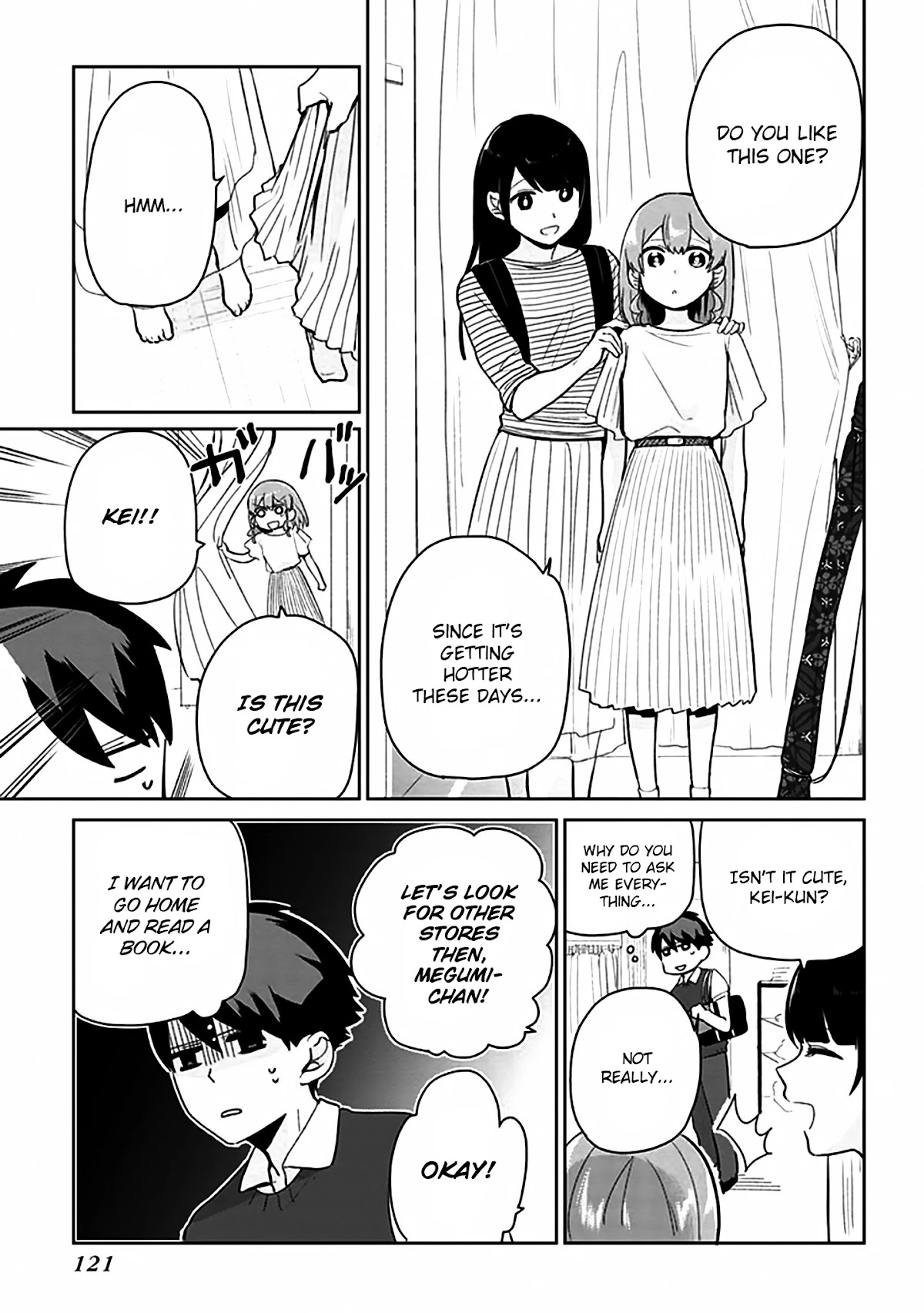 Oni futatsu Chapter 4 page 10 - Chapter 4: I didn't say it's cute