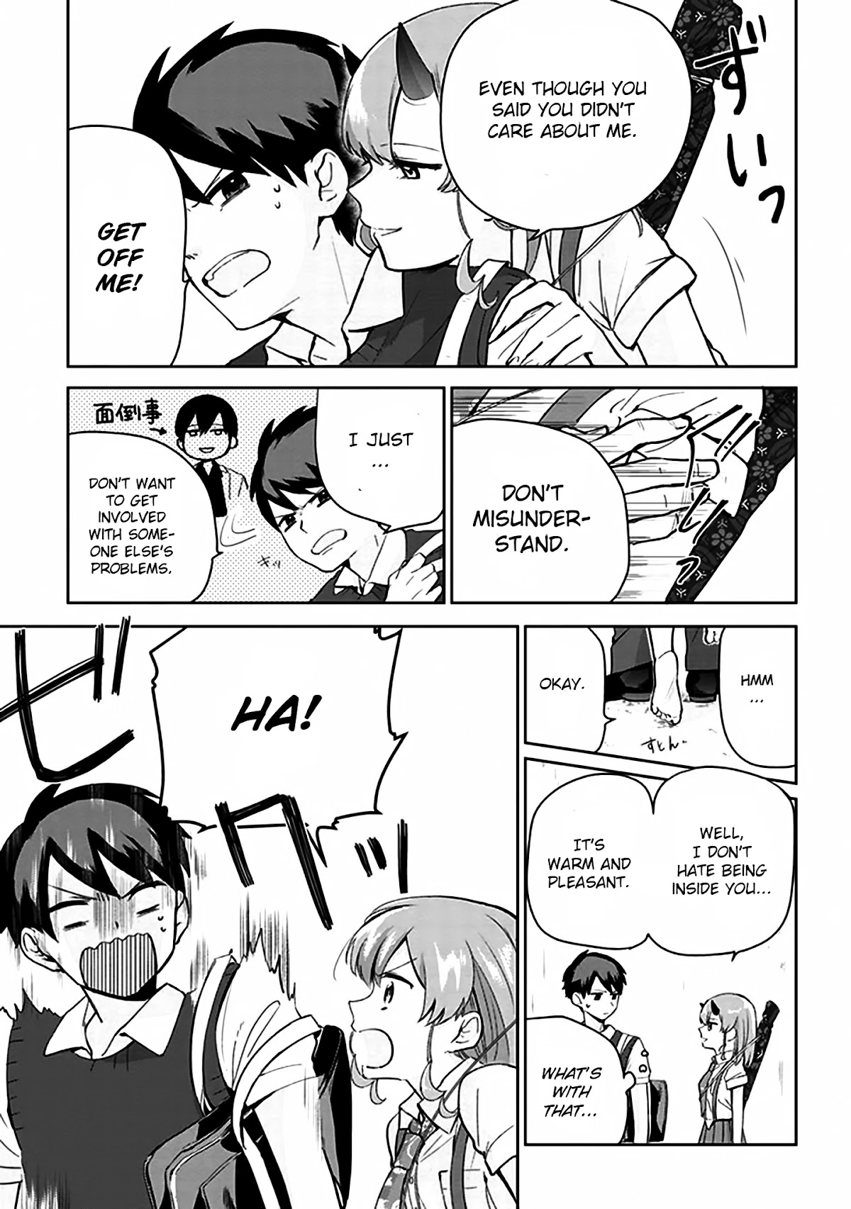 Oni futatsu Chapter 4 page 4 - Chapter 4: I didn't say it's cute