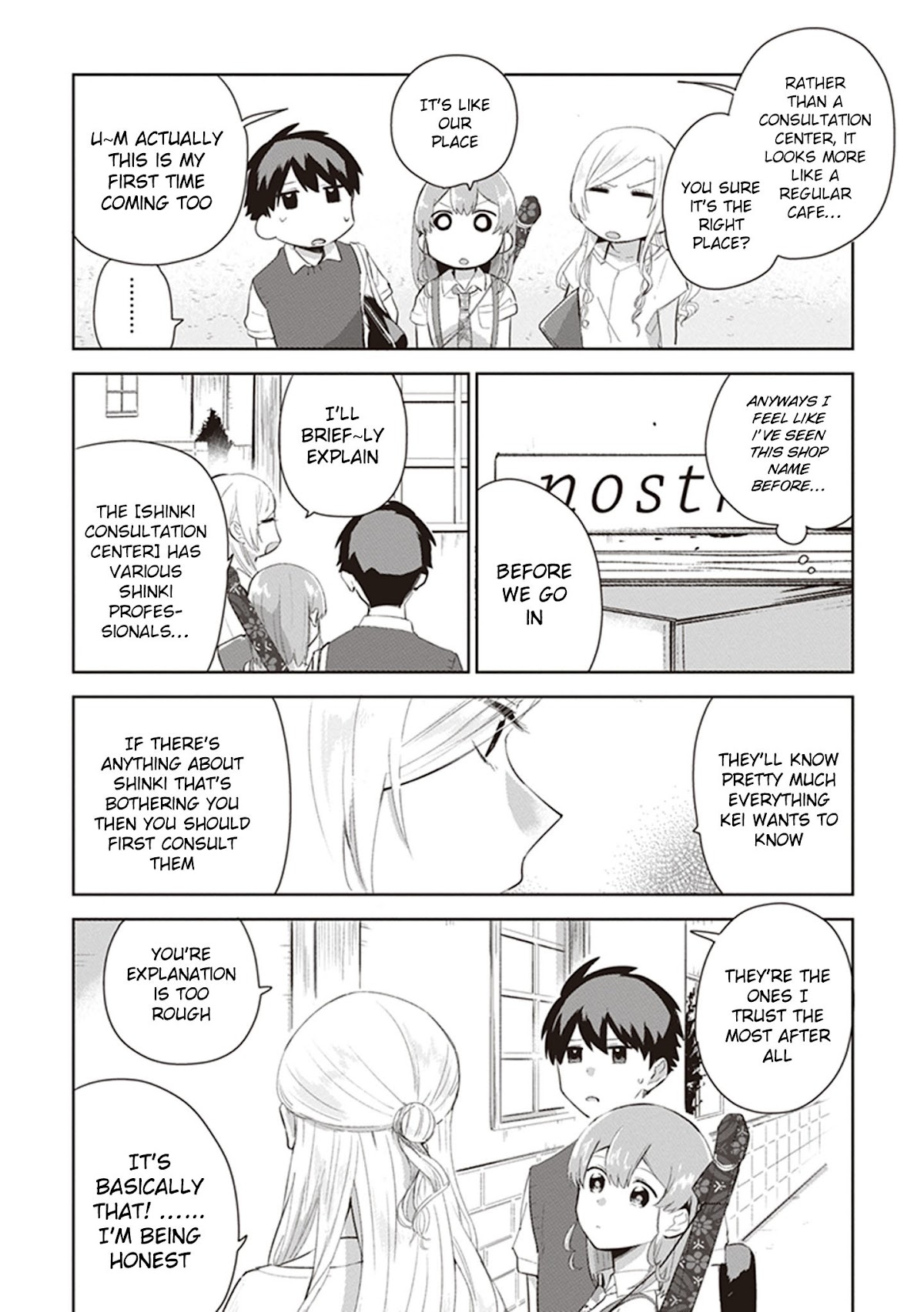 Oni futatsu Chapter 8 page 23 - Chapter 8: Shinki Consultation Center