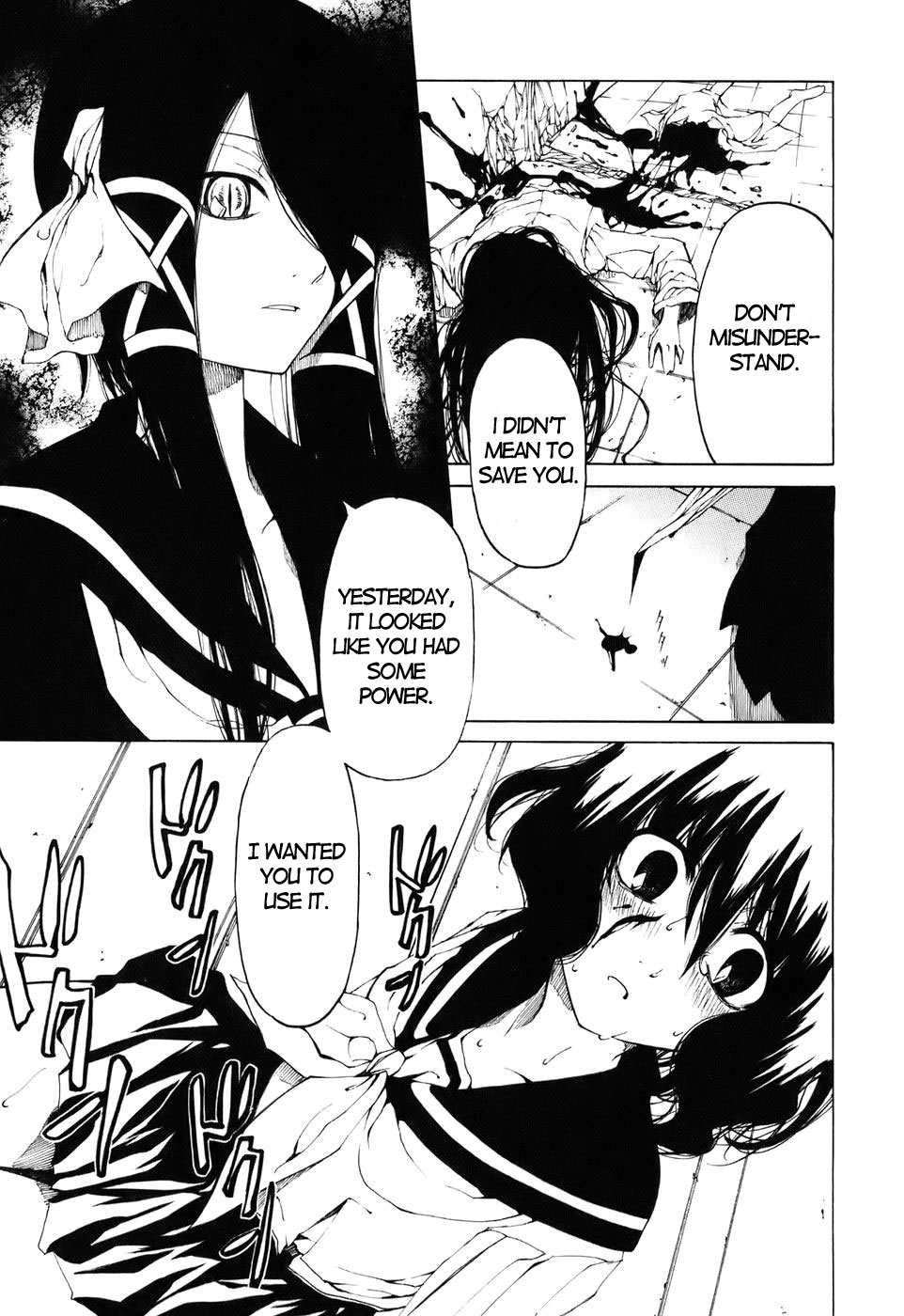 Oni-Gokko Chapter 1.2 page 27 - Chapter 1 v2 : Red Eyes