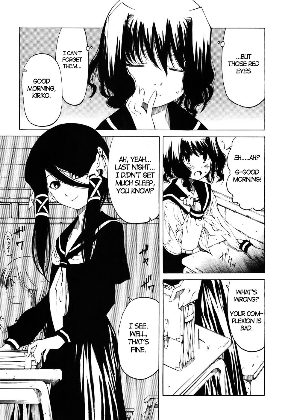 Oni-Gokko Chapter 1.2 page 7 - Chapter 1 v2 : Red Eyes