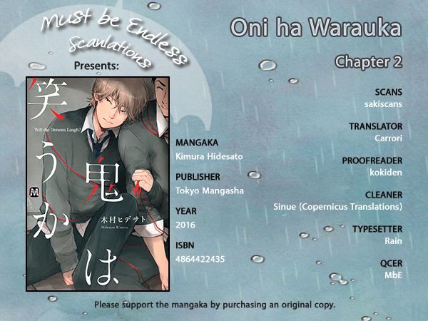 Oni wa Warau ka Chapter 2 page 1 - Chapter 2