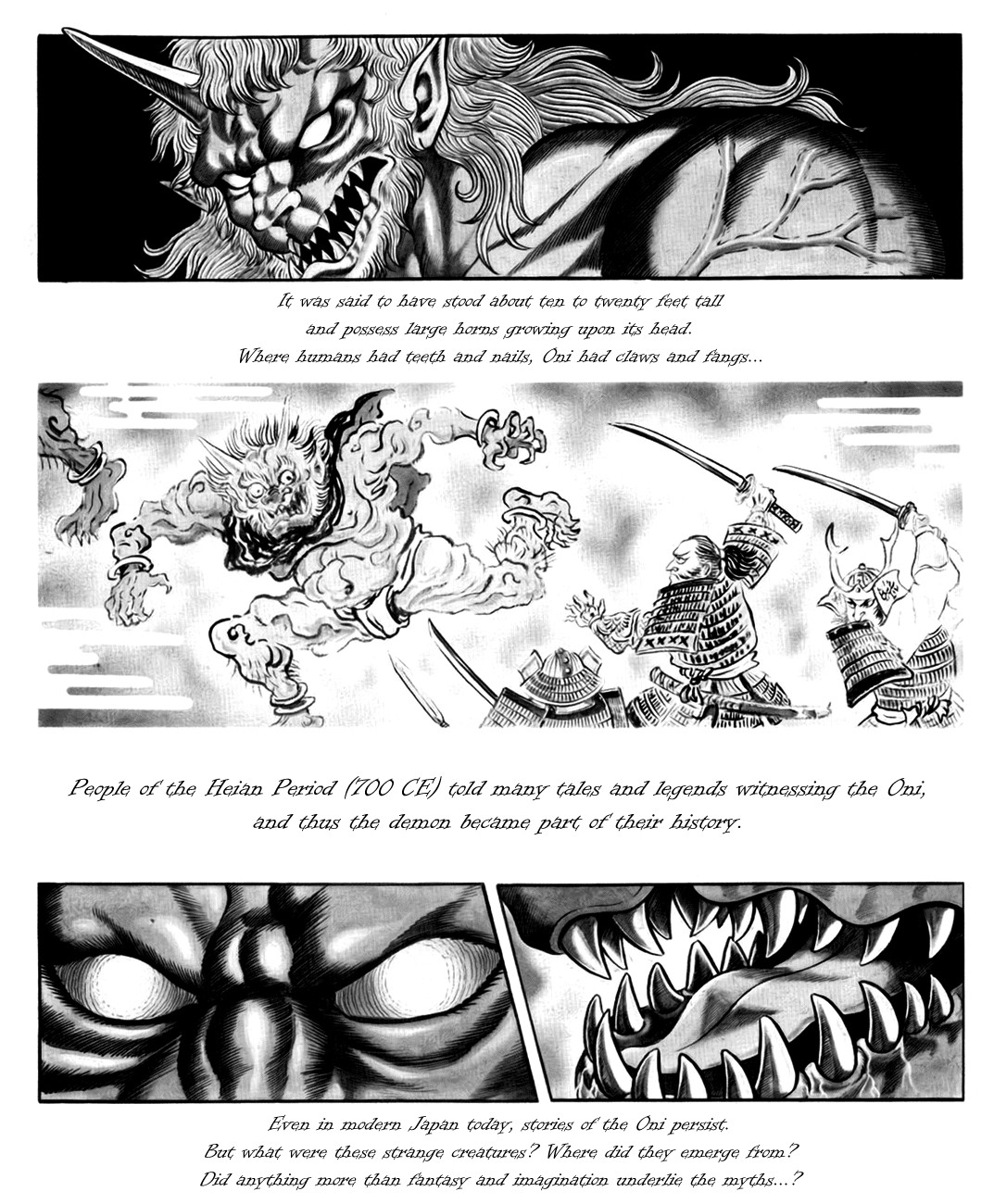 Oni Chapter 1 page 2 - Chapter 1: Oni: 2889-nen no Hanran