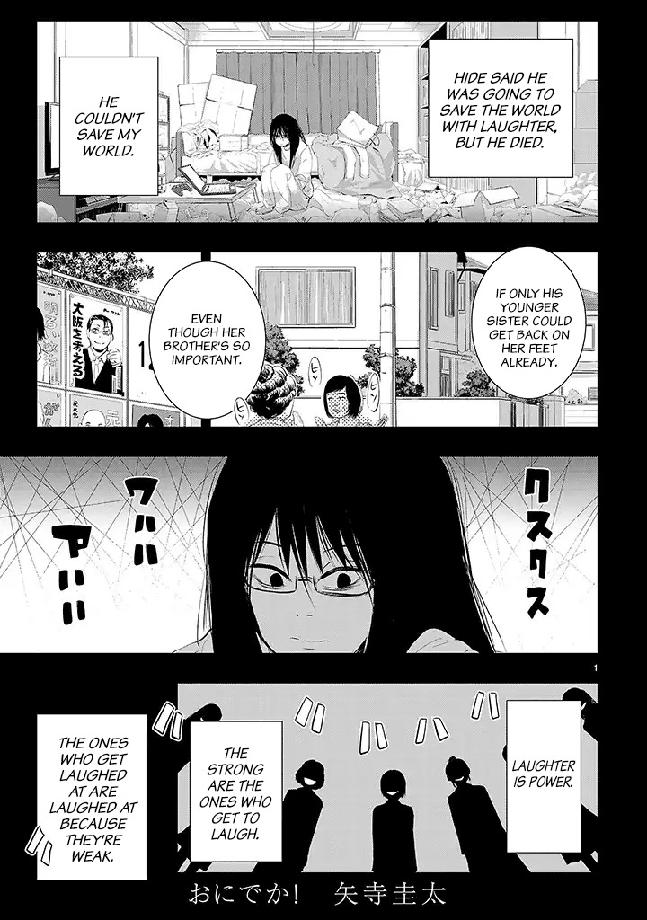 Onideka Chapter 15 page 1 - Chapter 15: Don't Laugh at People's Pure Feelings