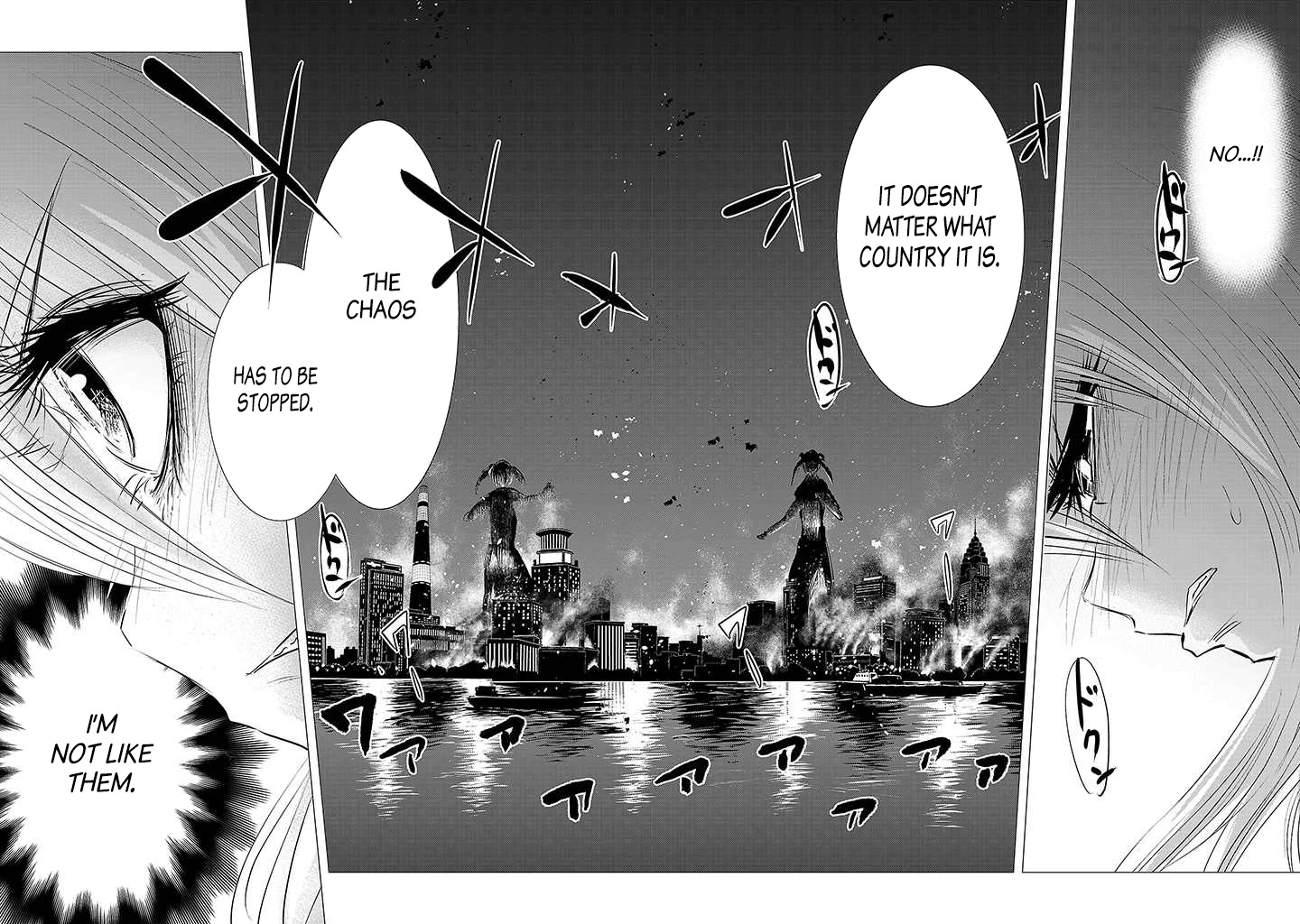 Onideka Chapter 17 page 43 - Chapter 17: The Azure Sky is Already Dead; The Tiger Sisters will soon Rise!!