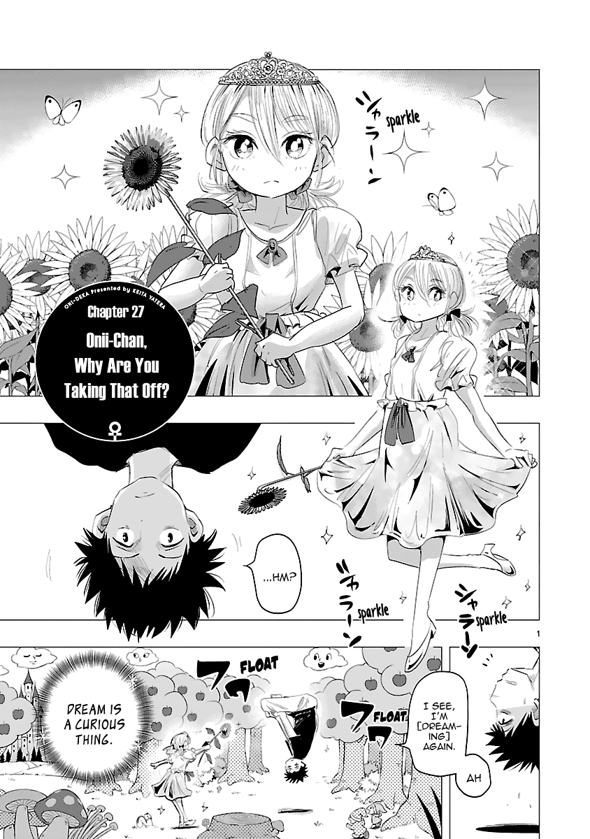 Onideka Chapter 27 page 2 - Chapter 27: Onii-Chan, Why are you Taking That Off?