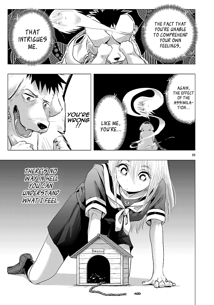 Onideka Chapter 27 page 23 - Chapter 27: Onii-Chan, Why are you Taking That Off?