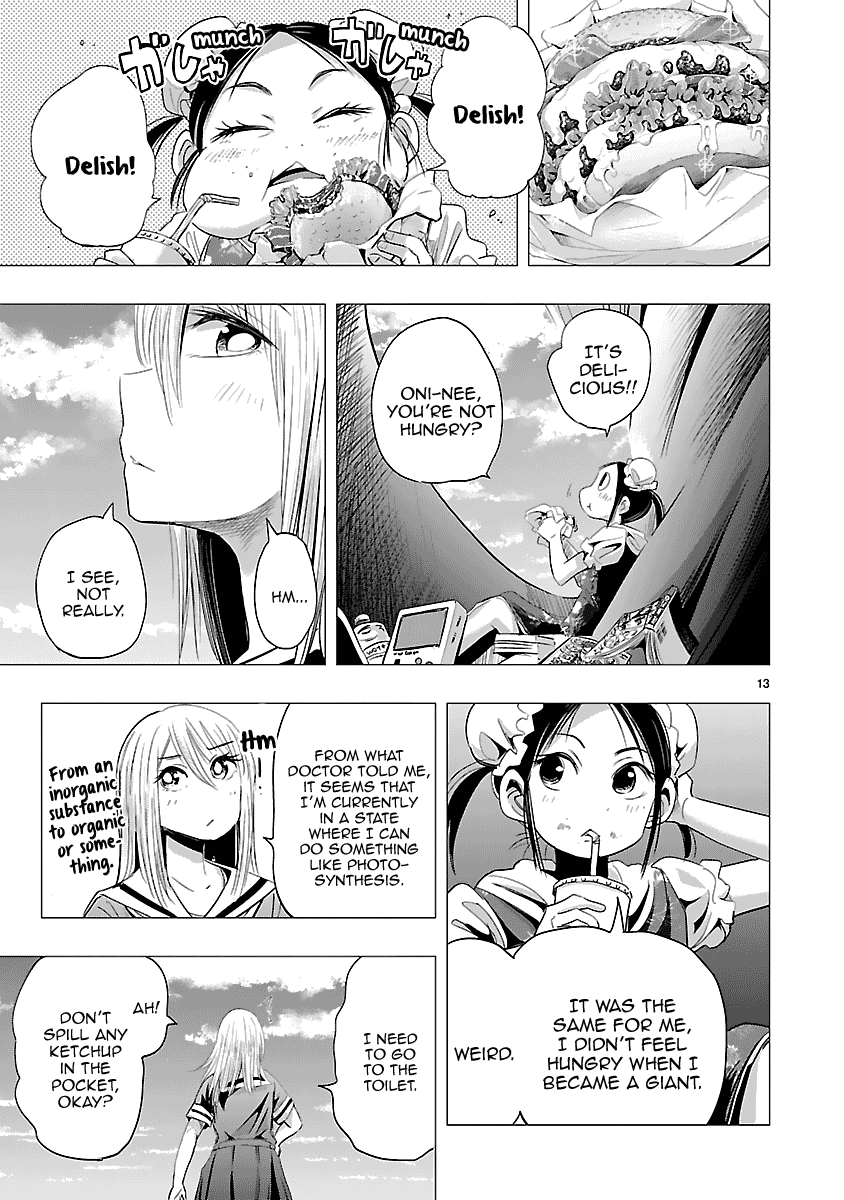 Onideka Chapter 28 page 13 - Chapter 28: Kiryuuin, You're a Kind Person.