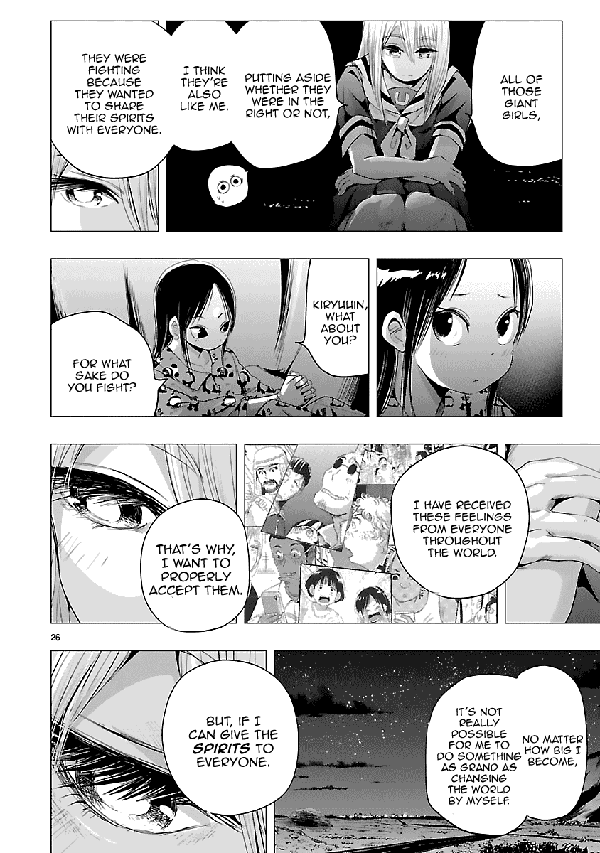 Onideka Chapter 28 page 26 - Chapter 28: Kiryuuin, You're a Kind Person.