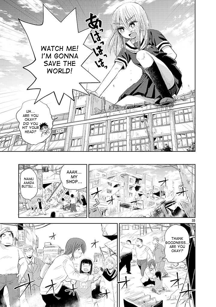 Onideka Chapter 3 page 32 - Chapter 3: Heart Throbs will save the World
