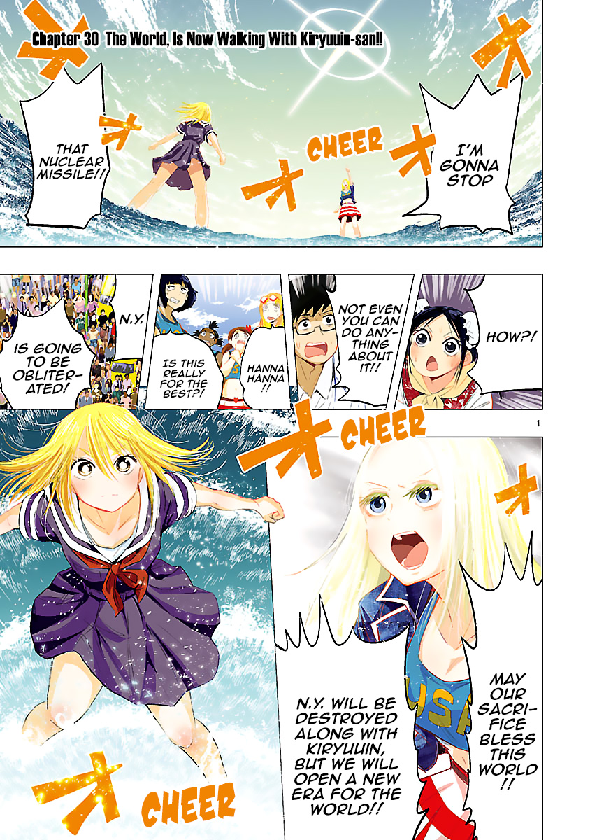 Onideka Chapter 30 page 5 - Chapter 30: The World, Is Now Walking With Kiryuuin-san!!
