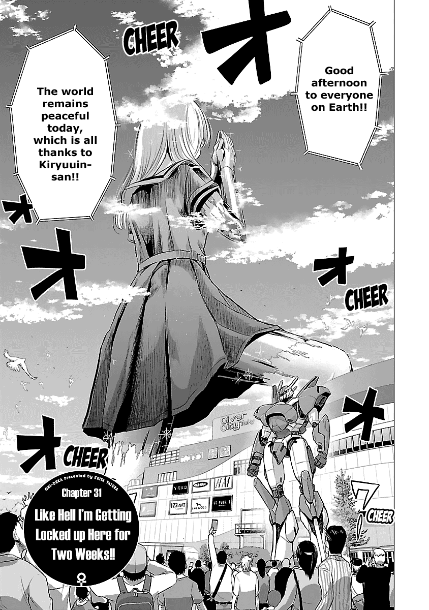 Onideka Chapter 31 page 2 - Chapter 31: Like Hell I'm Getting Locked up Here for Two Weeks!!