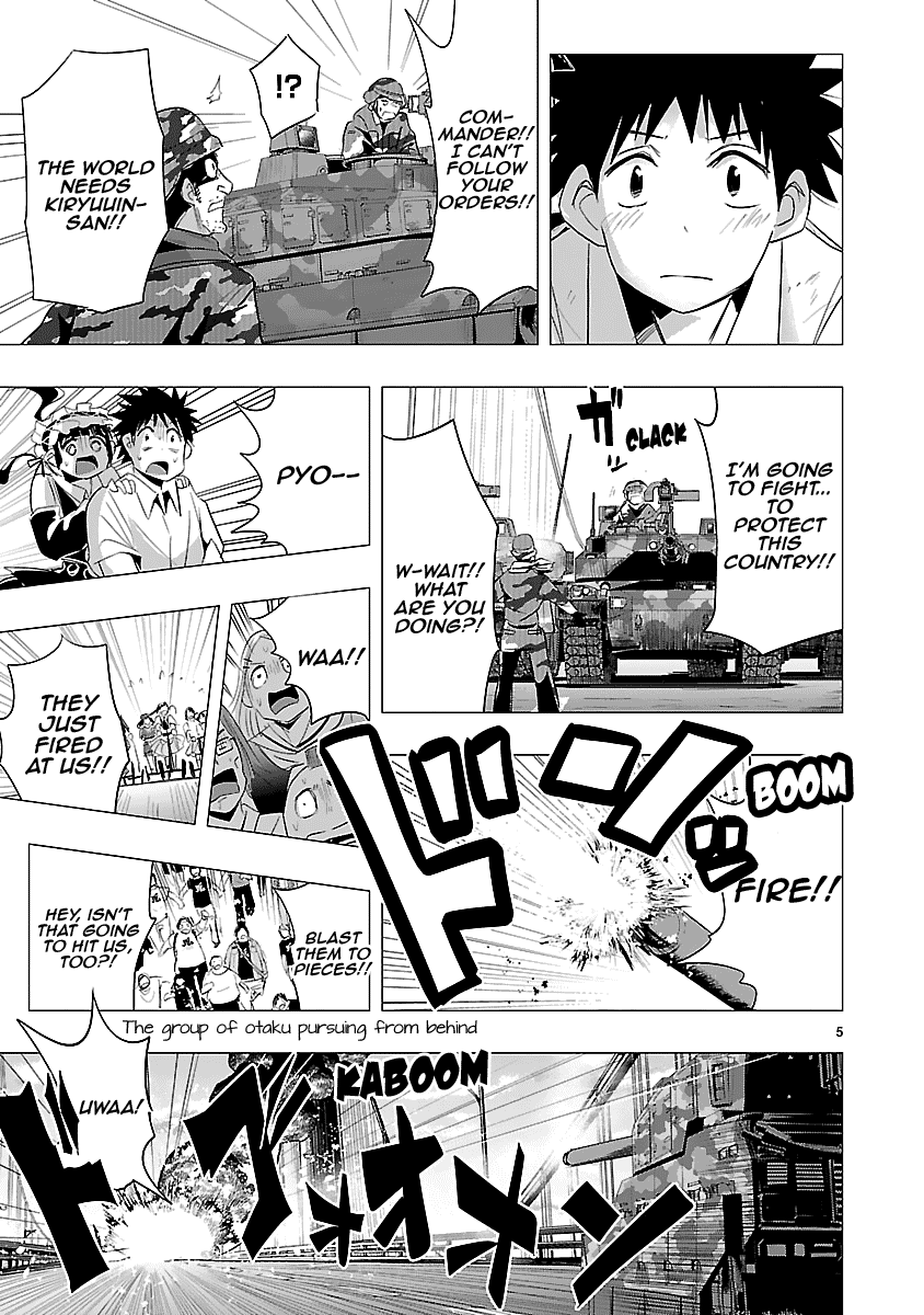 Onideka Chapter 33 page 5 - Chapter 33: The High School Boy Who Committed Treason Against Kiryuuin!!