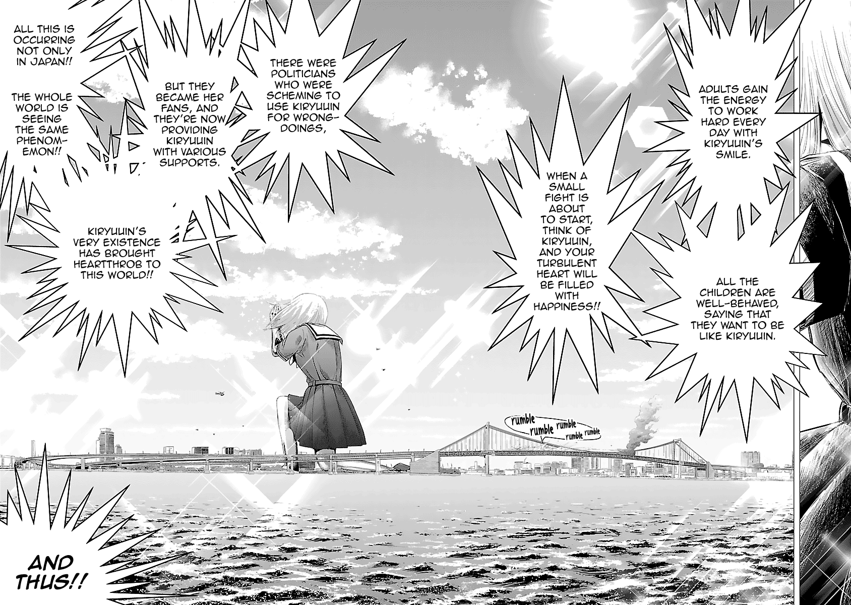Onideka Chapter 33 page 8 - Chapter 33: The High School Boy Who Committed Treason Against Kiryuuin!!