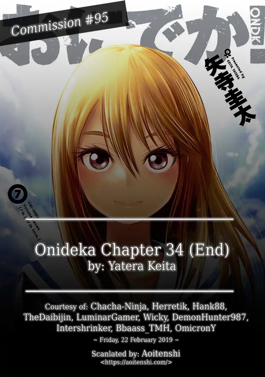 Onideka Chapter 34 page 1 - Chapter 34 [END]