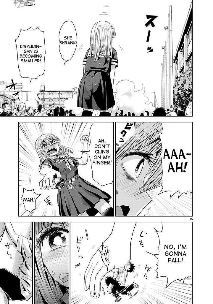 Onideka Chapter 4 page 14 - Chapter 4: Shocking! The Giant, Beautiful High School Girl (Monster)