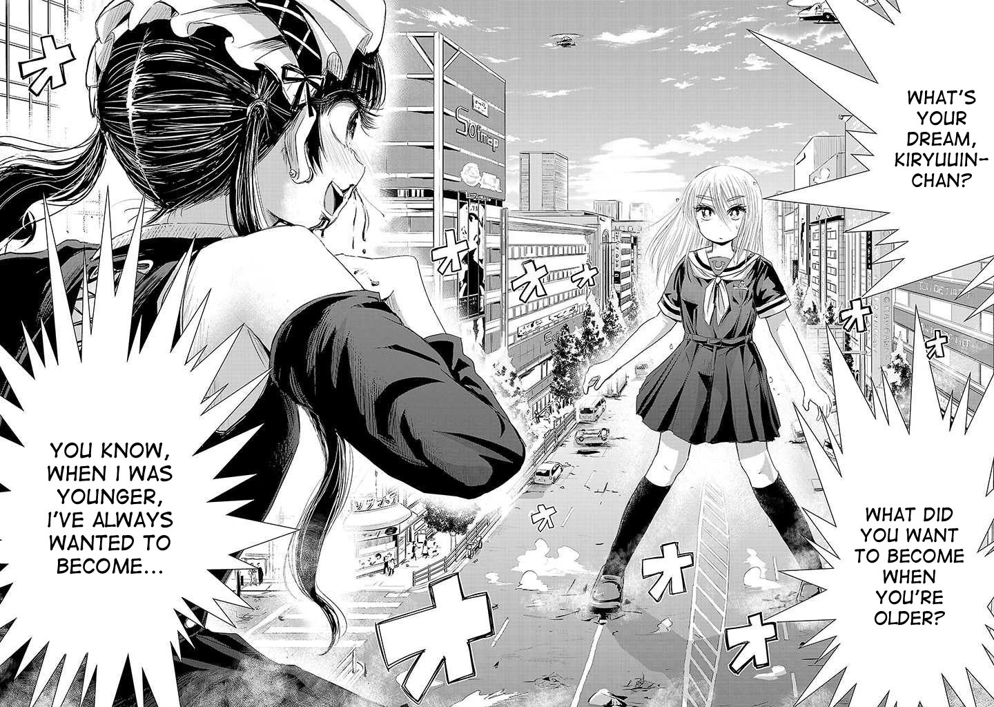 Onideka Chapter 7 page 6 - Chapter 7: What is Kiryuuin-chan's Dream?